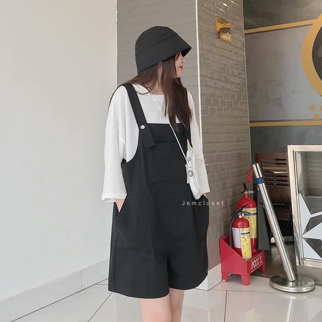 Yếm Kaki túi ngưc nữ co giãn dưới 67kg siêu yêu LuxxyStore