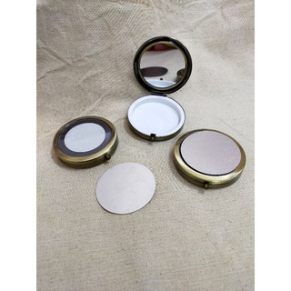 Phôi gương kèm hộp đựng  handmade