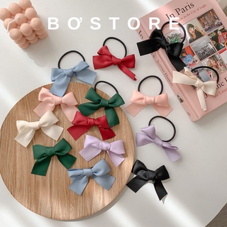 Dây buộc tóc nơ , kẹp tóc nơ ruy băng lụa satin