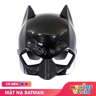 Mặt nạ hóa trang Người Dơi đồ chơi hóa trang Avengers Cosplay Halloween sinh nhật cho trẻ em bằng nhựa an toàn