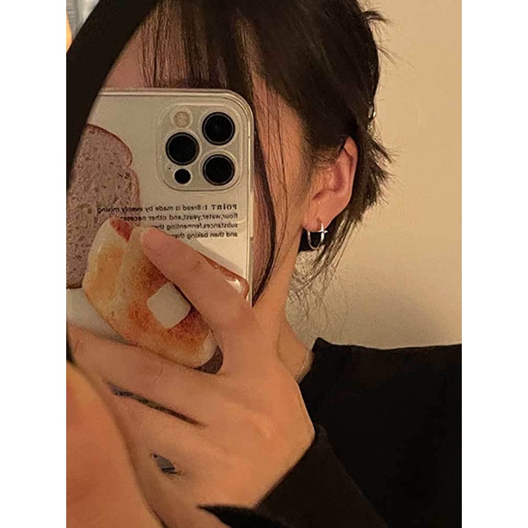 Khuyên Tai Hình Ngôi Sao Phong Cách hip hop Thời Trang