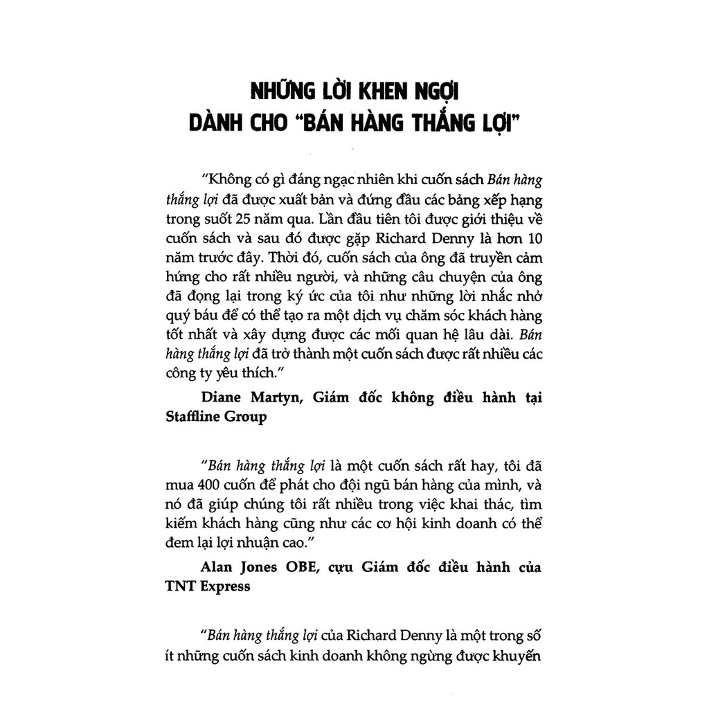 Sách - Bán Hàng Thắng Lợi