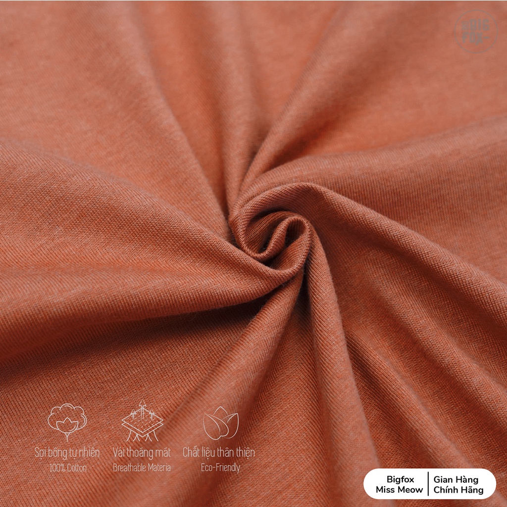 Áo phông bé trai Bigfox - Miss Meow mặc hè chất cotton mềm mịn in wild life size trẻ em 3,4,5,6,7,8,9,10,11 tuổi