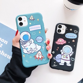 Ốp điện thoại hình phi hành gia hoạt hình thích hợp cho OPPO R9 R9S R11 R11S R15 R15X R17 A3 A3S A5 A9 2020 A7X A8