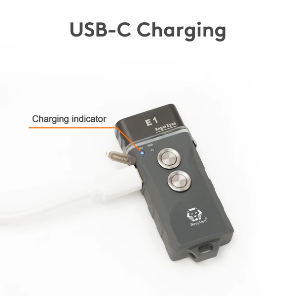 Đèn pin Rovyvon Angel Eyes E1 Hybrid Keychain Flashlight