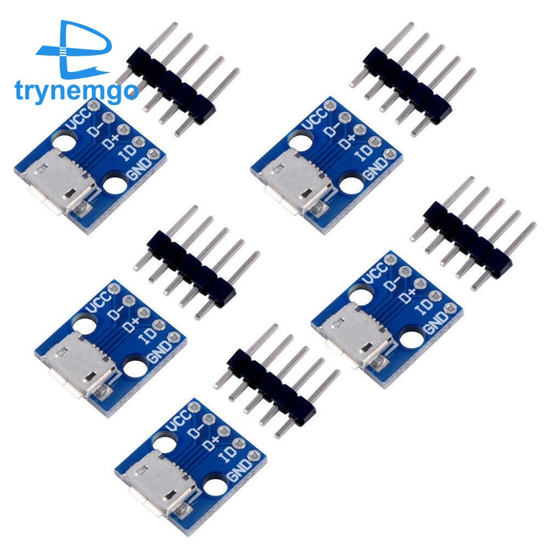 Bộ 5 Mạch Chuyển Đổi Nguồn Điện Cjmcu 5v Micro- Usb