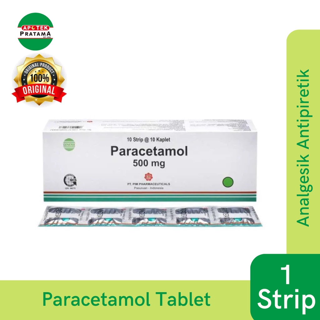 500mg Dải PARACETAMOL