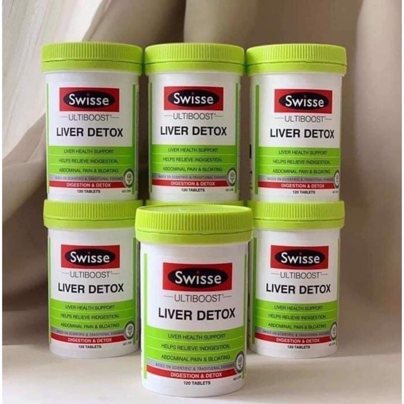 Viên Uống Bổ Gan &amp; Thải Độc Gan Swisse Liver Detox 60 - Hàng Úc Chính Hãng - Wincy Mart