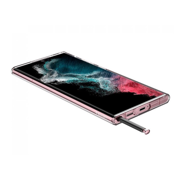 Ốp lưng Samsung Galaxy S22 Ultra / S22 Plus / S22 Spigen Liquid Crytal trong suốt - Hàng Chính Hãng
