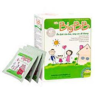 BigBB xanh - Có tem tích điểm tặng quà - hỗ trợ ổn định tiêu hóa, tăng sức đề kháng cho bé - Cốm Big BB hộp 16 gói