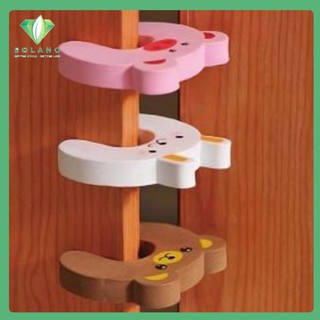 Bộ 4 miếng chặn cửa bằng xốp hình thú dễ thương