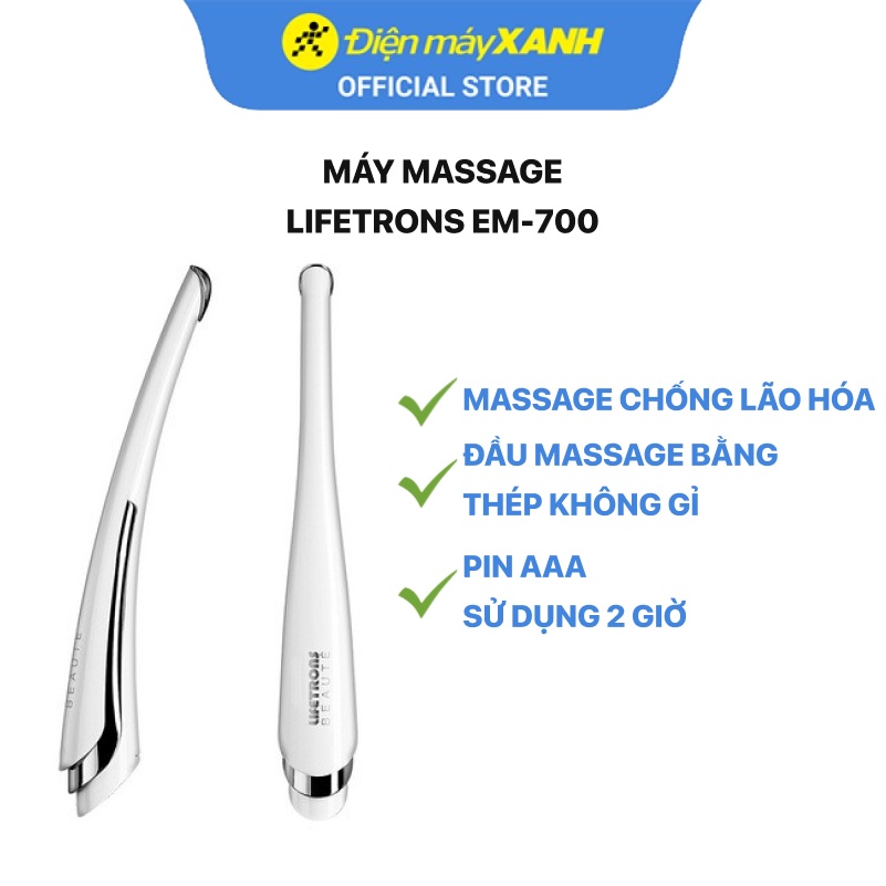 Máy massage chống lão hóa và trị liệu mắt Lifetrons EM-700