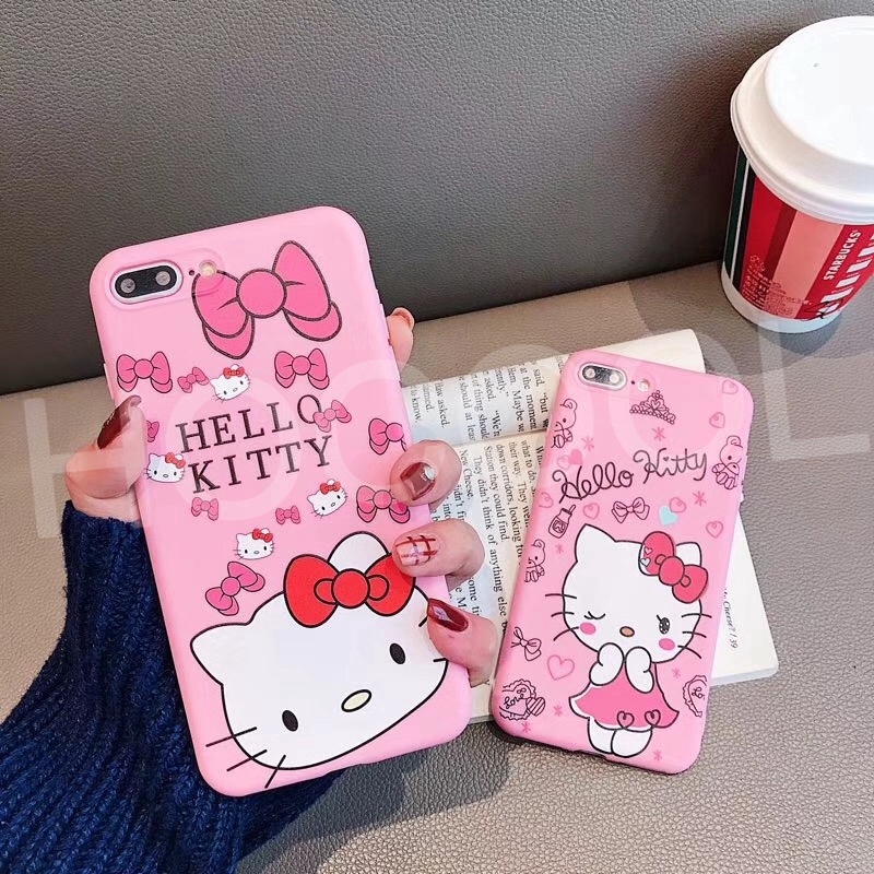 Ốp điện thoại OPPO Hello Kitty dễ thương cho F1s F3 F5 F7 F9 A3s A7 A71 A83 mẫu mới nhất