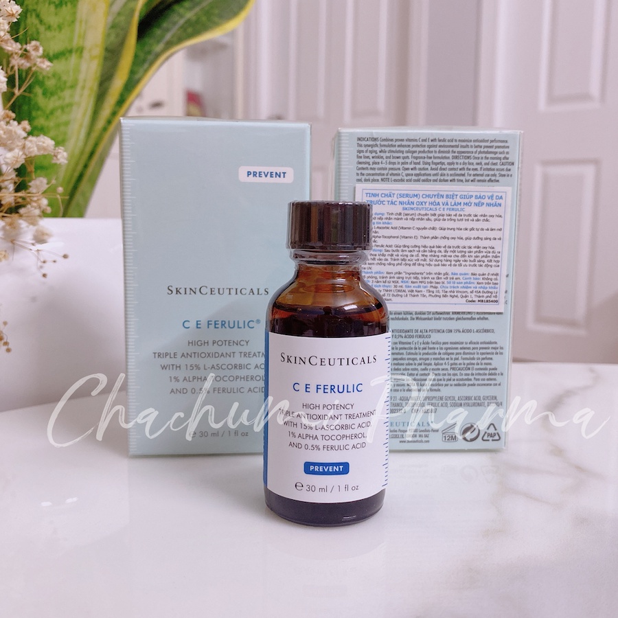 Serum C E ferulic skinceuticals serum trắng da, chống lão hoá