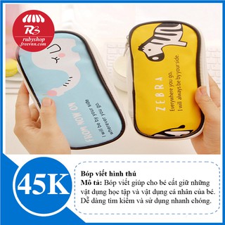 [XẢ HÀNG NGHỈ BÁN] Bóp viết hình thú