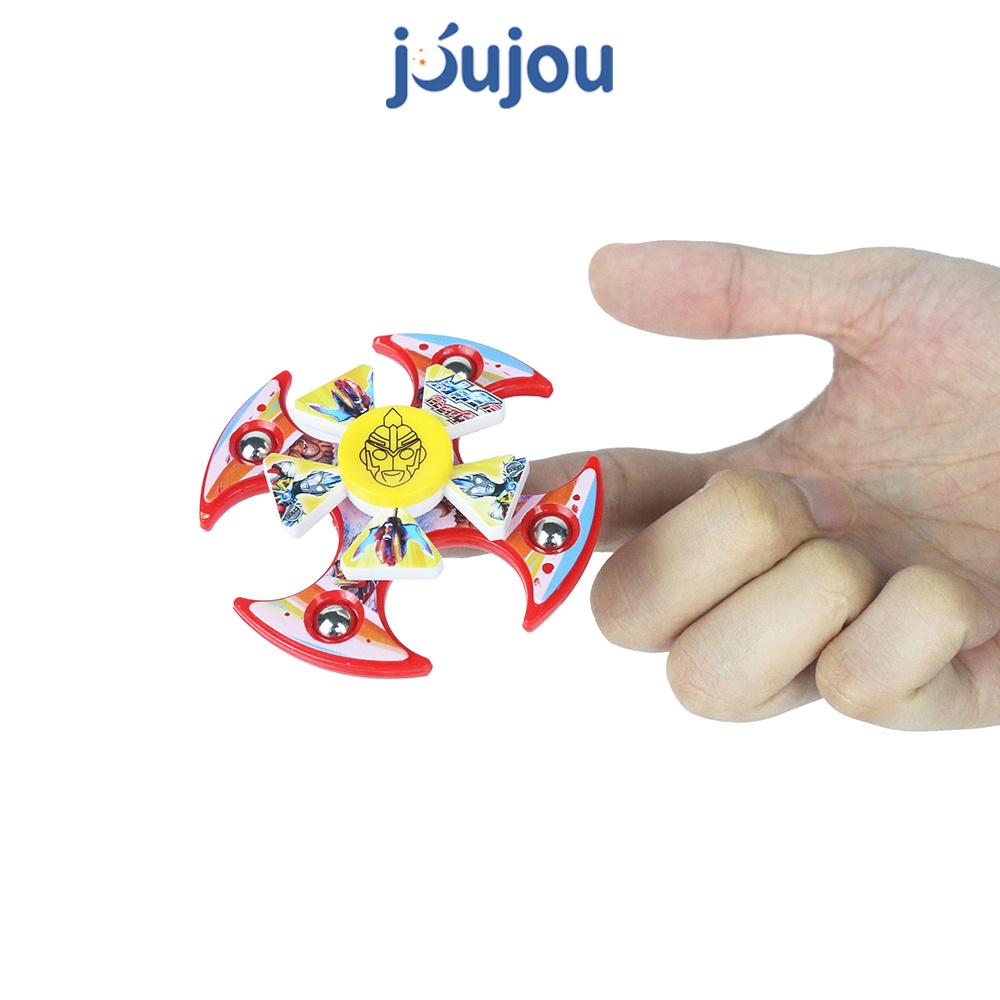 Con quay Spinner vô cực JuJou 4 cánh cao cấp siêu bền kèm 5 cánh phụ loại mới nhất