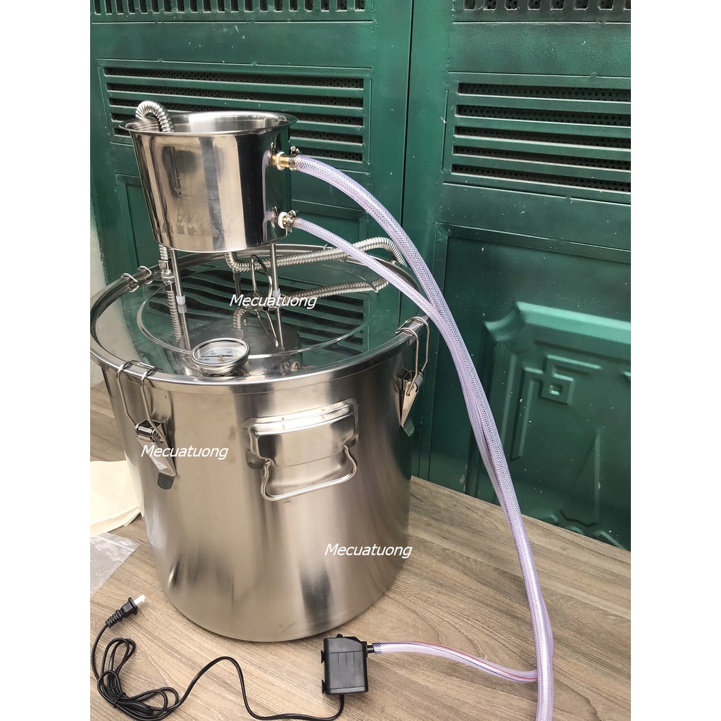 Nồi chưng cất tinh dầu 55 lít chưng cất tinh dầu nước hoa hồng nước cất các loại