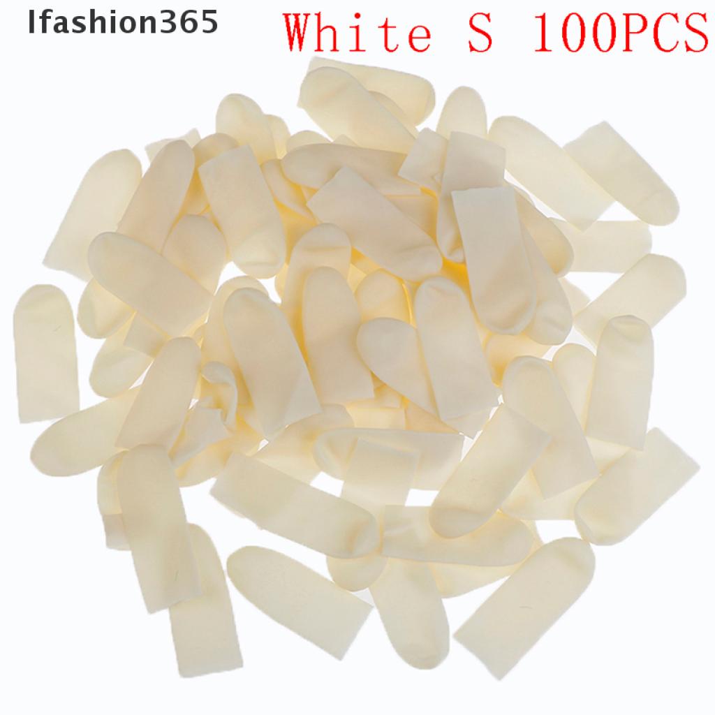 Set 100 găng tay cao su bảo vệ ngón tay đa năng
