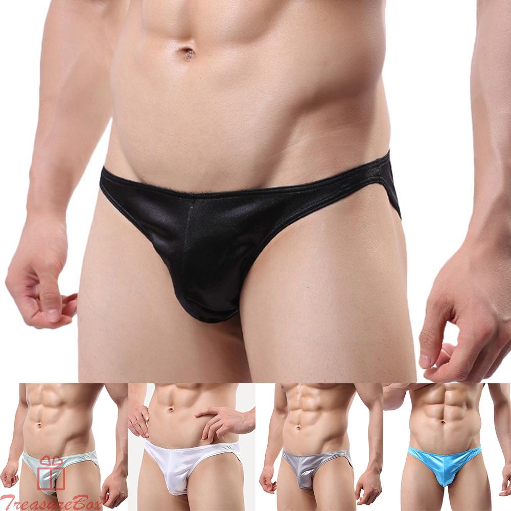 Men Underwear G-string Low Waist L~2XL Mens Nylon Pouch Sexy Size L-2XL Soft