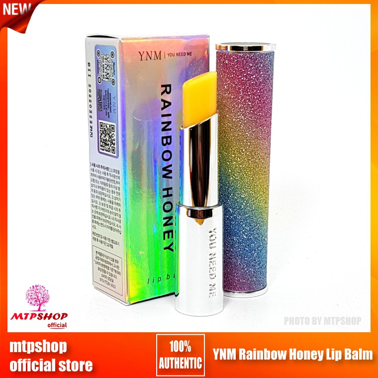 [4 MẦU] Son Dưỡng Môi Đổi Màu YNM Rainbow Honey Lip Balm