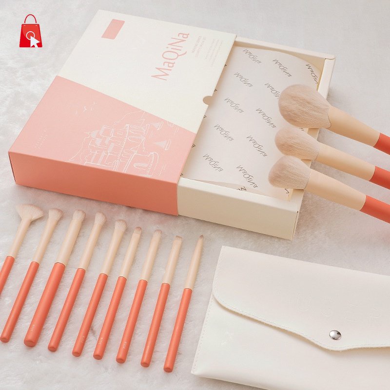 Set 12 Cọ Trang Điểm Phấn Phủ / Phấn Mắt / Phấn Nền Lông Mềm JP1