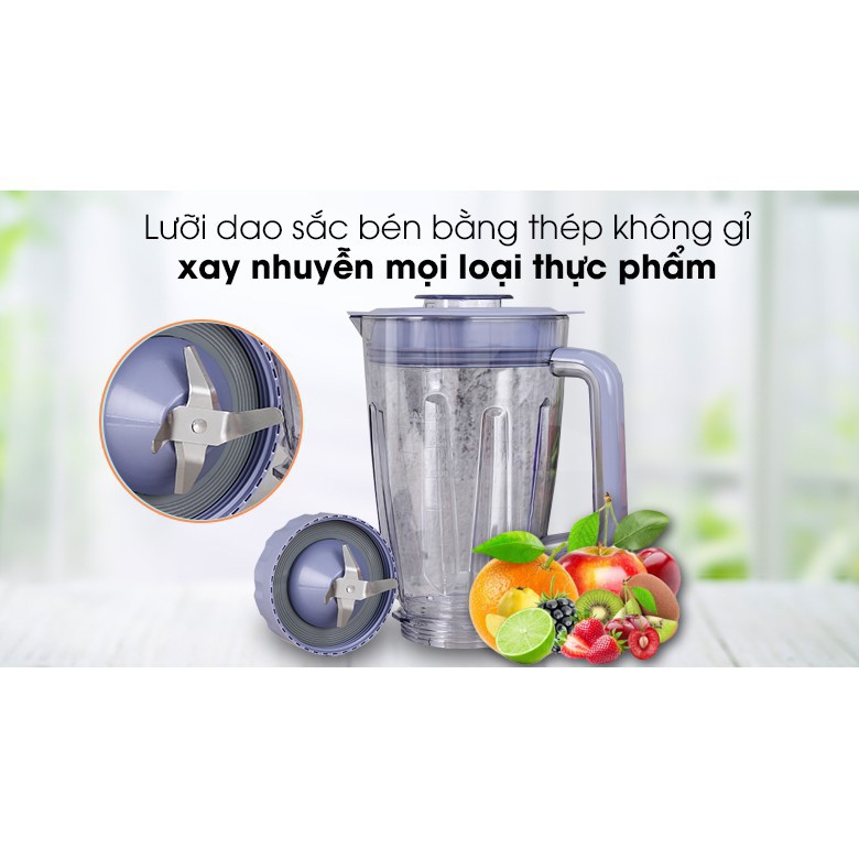 Hàng chính hãng-Máy xay sinh tố Philips HR2221 700W