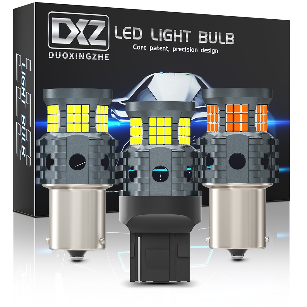 Set 2 Bóng Đèn LED 2400LM 6500K Canbus 60SMD 1156 BA15S BAU15S P21W T20 7440 Dành Cho Ô Tô