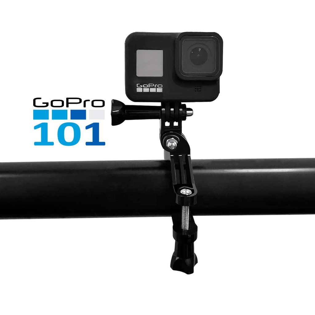 Mount gắn ghi đông xe đạp - phụ kiện xe máy cho camera GoPro, SJCAM, EKEN, AMkov, Andoer... - Gopro101 - inoxnamkim