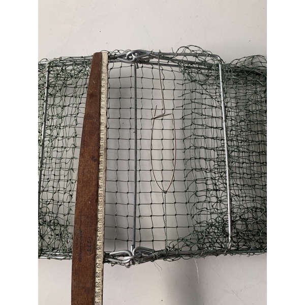 Lồng  cua đồng rẹm ba khía các loại cua ghẹ nhỏ mắt lưới 3cm 40x25x15cm