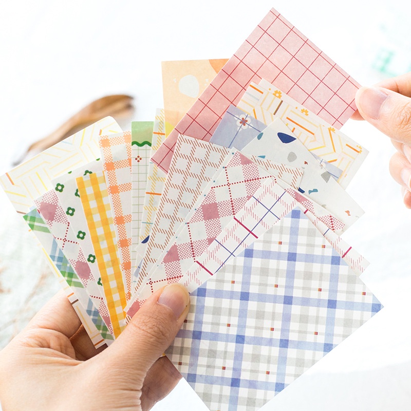 Set 60 giấy ghi chú in họa tiết đồng quê