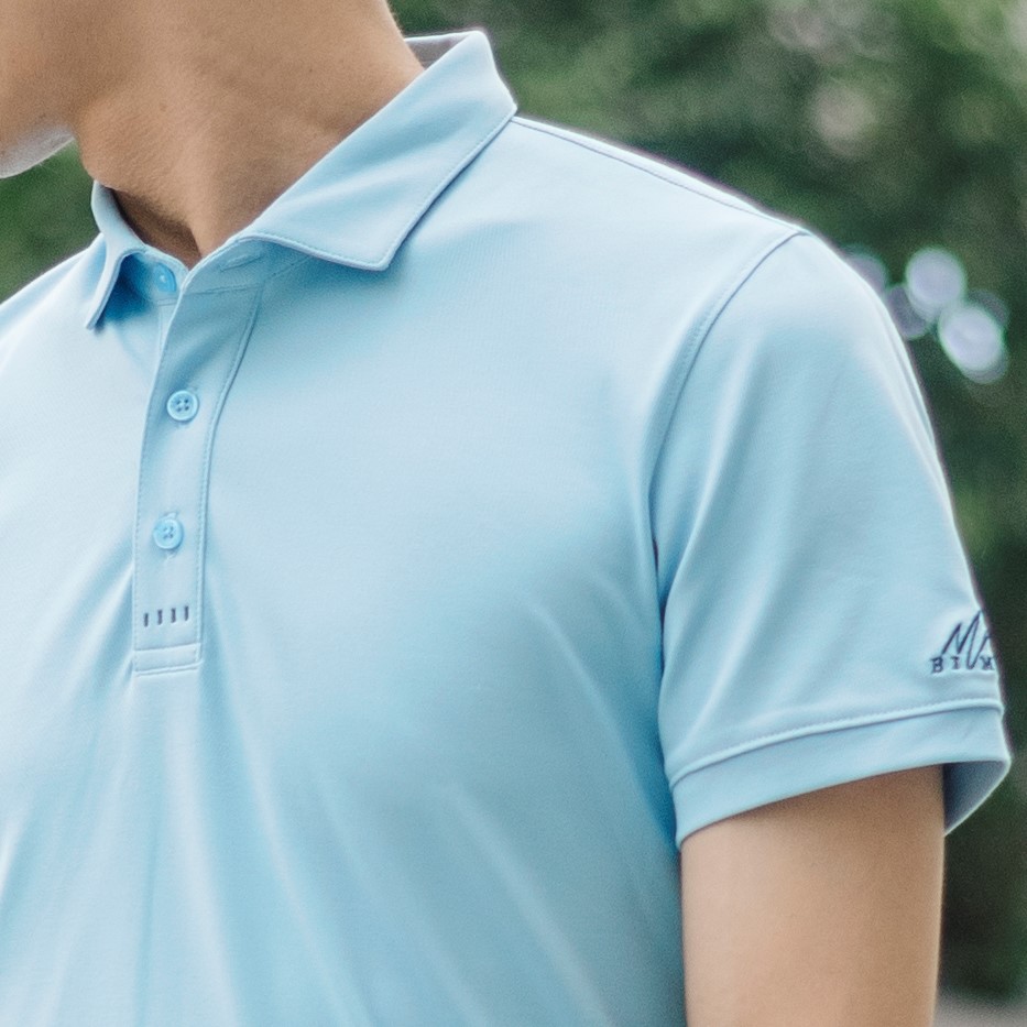 Áo polo nam cổ bẻ Biman by Biluxury 5APCB006XPA vải thun trơn form chuẩn trẻ trung lịch lãm | BigBuy360 - bigbuy360.vn