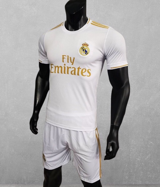 Bộ thể thao Real trắng | BigBuy360 - bigbuy360.vn