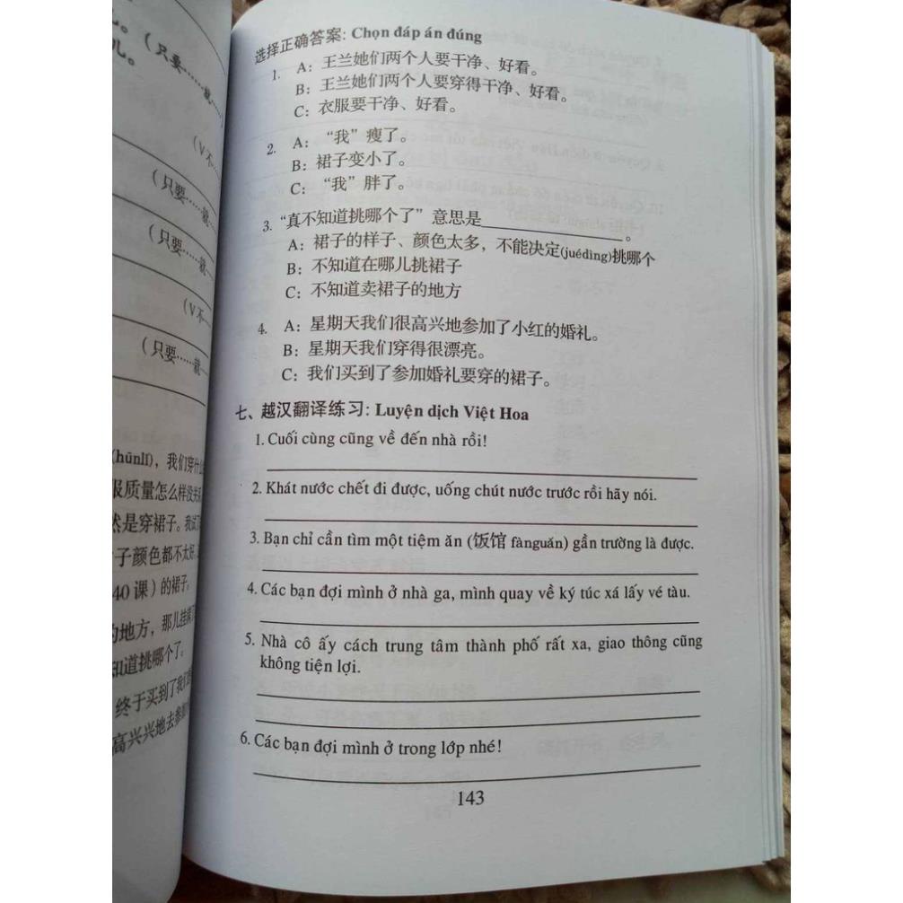 Sách - Combo: 301 Câu Đàm Thoại Tiếng Hoa +Bài tập 301 câu đàm thoại phần căn bản