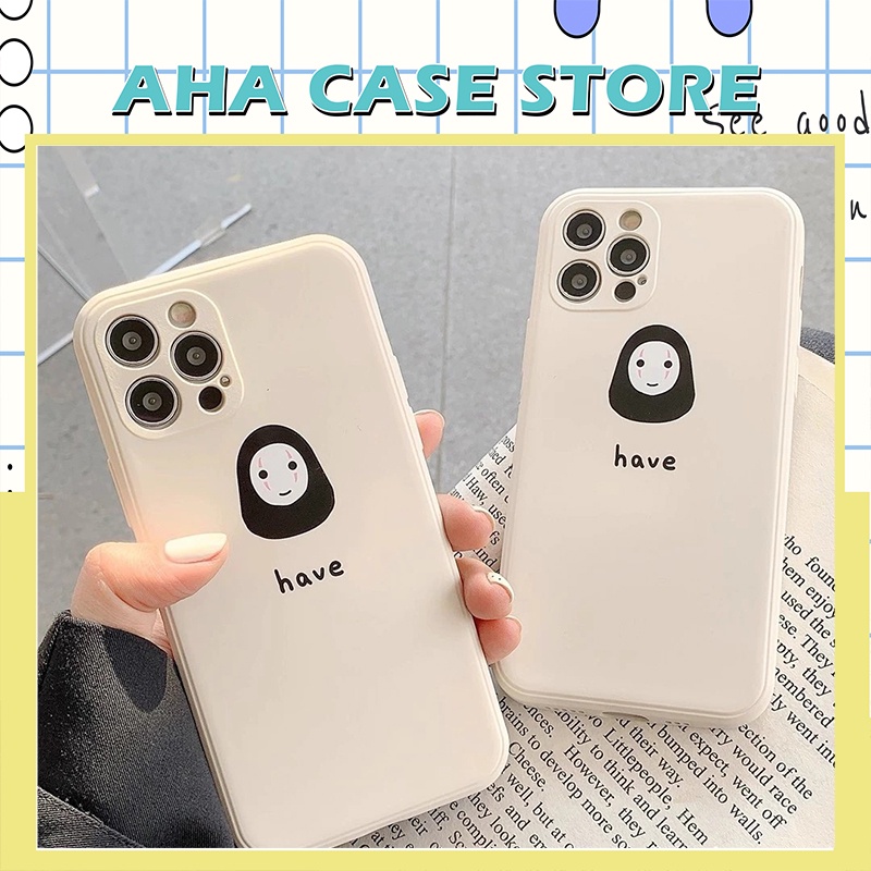 Ốp lưng Iphone cạnh vuông - Vô diện cute - Ốp Iphone 6/6plus/6s/6splus/7/7plus/8/8plus/x/xr/xs/11/12/13/pro/max/plus/pro
