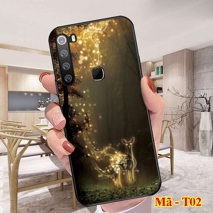 Ốp lưng Xiaomi Redmi Note 8 ốp điện th0ại mặt lưng kính KÍNH IN HÌNH chống trầy xước, đẹp, cao cấp