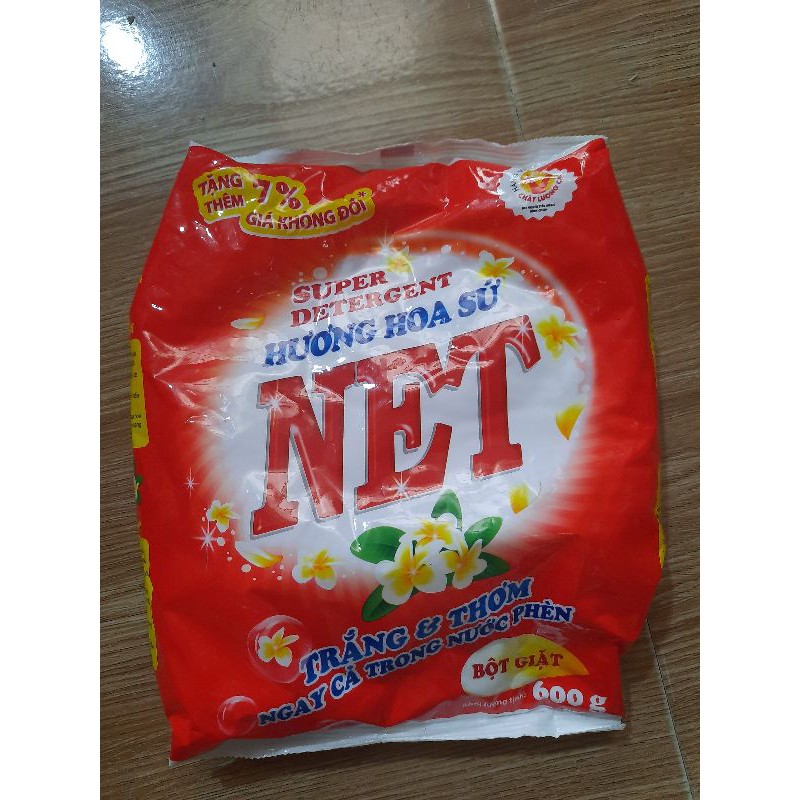 bột giặt Net hương hoa sứ gói 300g
