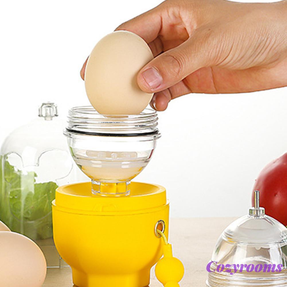 Cozy Hand Powered Golden Egg Maker Eggs Yolk White Mixer Kitchen Puller Gadgets