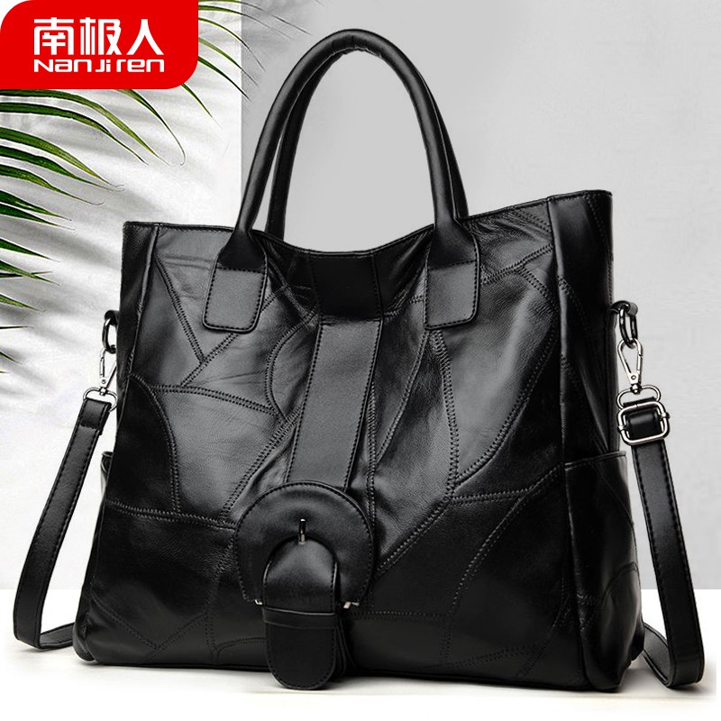 ♝ Túi xách nữ da thật Nam Cực Da cừu Túi lớn Túi Tote Túi xách Túi đeo vai dung tích lớn Túi xách nữ