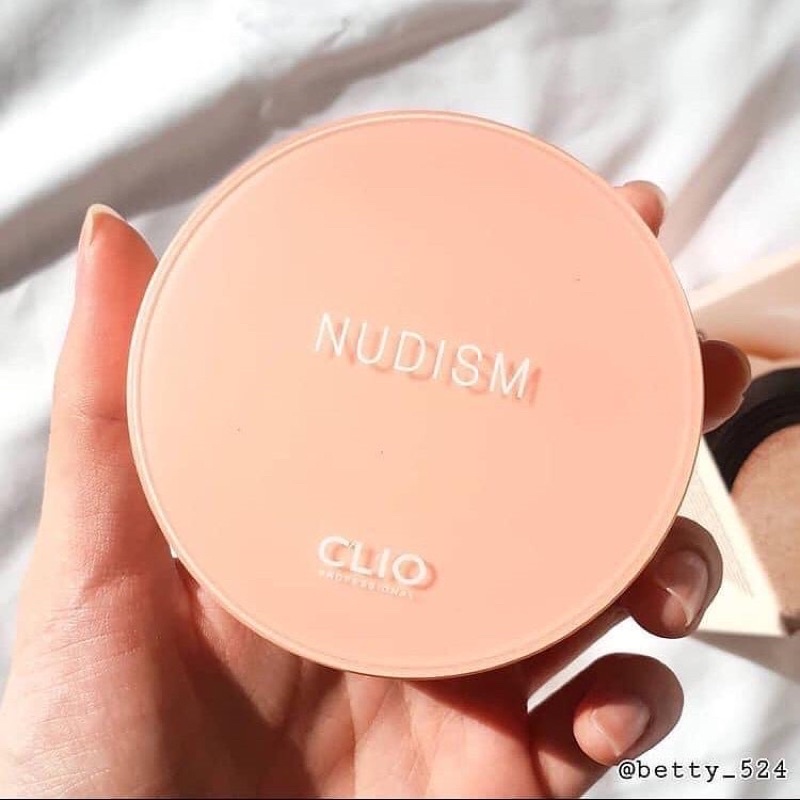 [SẴN-AUTH] PHẤN NƯỚC CLIO NUDISM MOIST COVER CUSHION SPF50+ PA+++