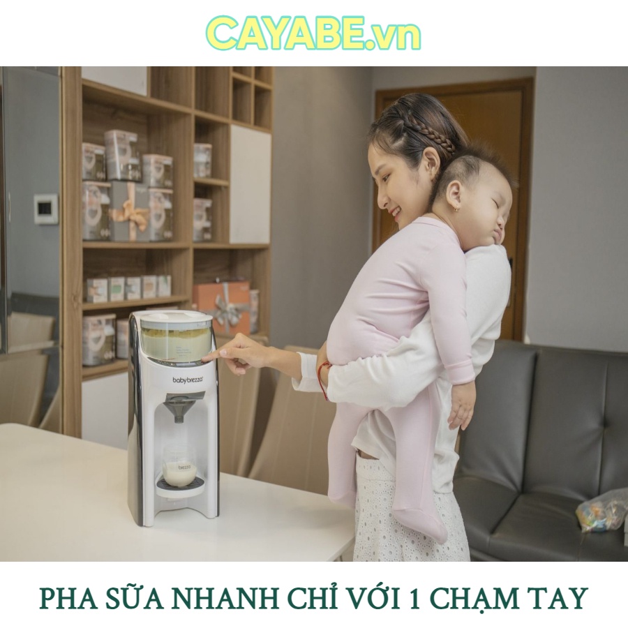 Máy pha sữa tự động cho bé Baby Brezza Formula Pro Advanced (Mỹ) chính hãng thế hệ thứ 2 - Bảo hành vàng 1 năm