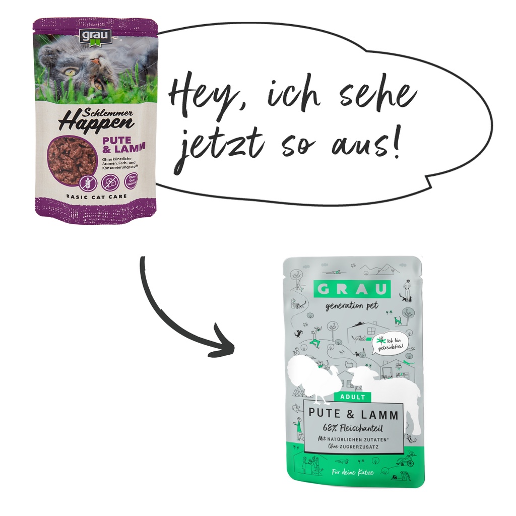 Pate Grau Schlemmer Happen 125g cho mèo 3 vị siêu ngon - nhập Đức chất lượng cao cấp