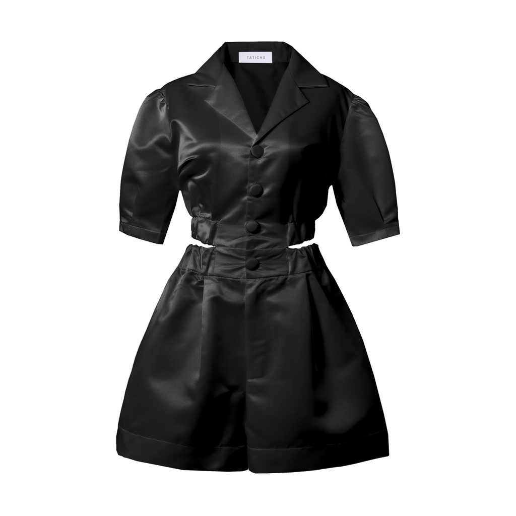 TATICHU - Jump dún thun eo form rộng- Salina Jumpsuit