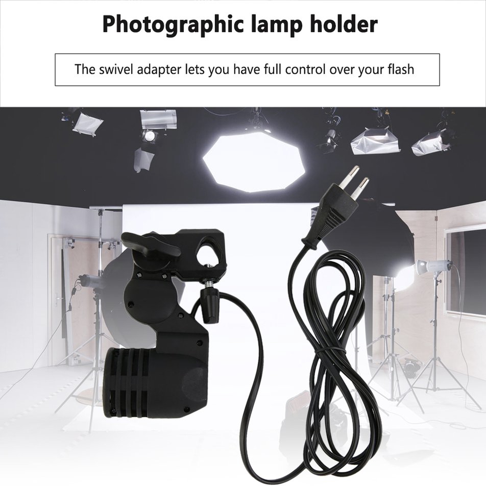 Giá đỡ đèn đui E27 chuyên dụng cho chụp hình studio