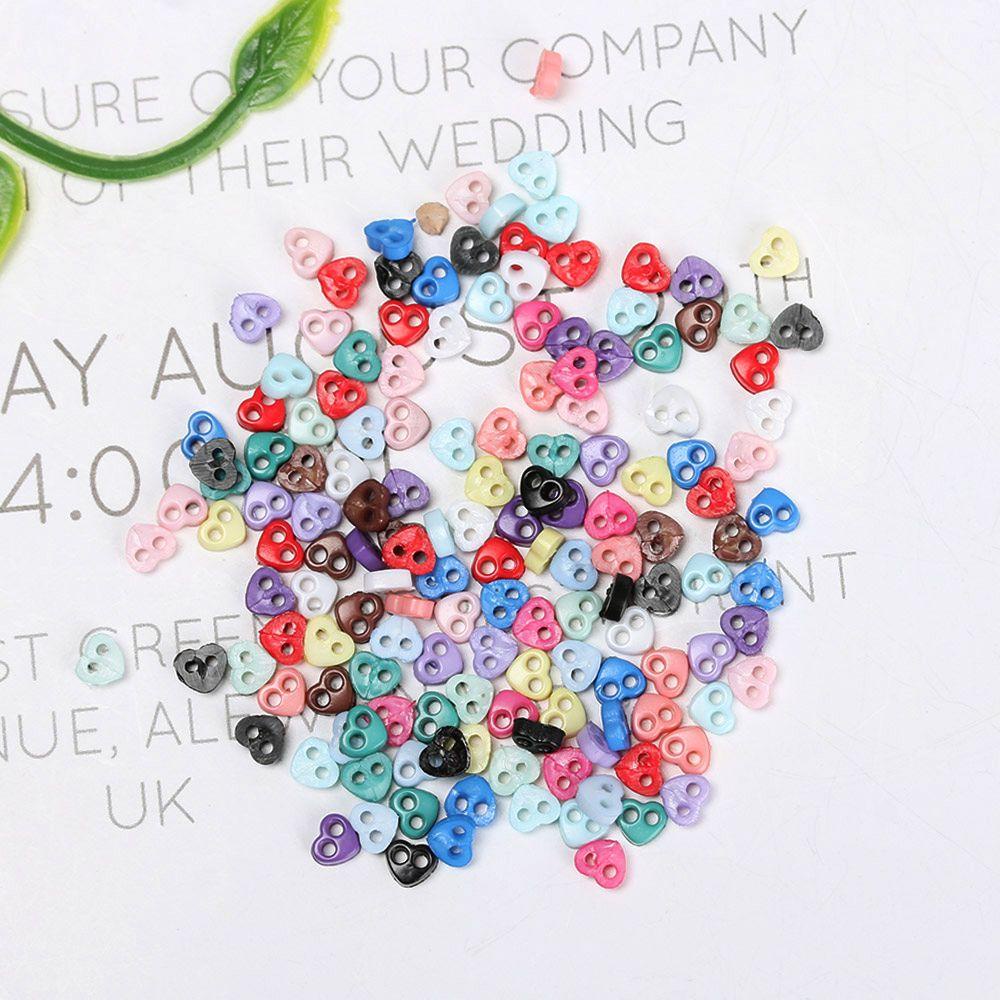 Set 50 Nút Quần Áo Búp Bê Mini 4mm DIY