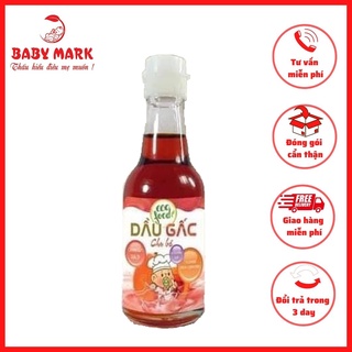 Dầu Gấc Cho Bé Ăn Dặm Dầu Gấc Nguyên Chất Sống Sạch Food