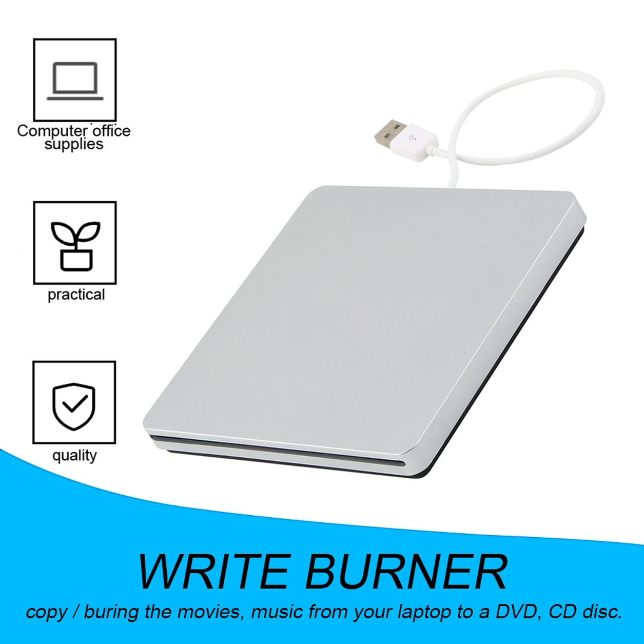 DVD Ổ Đĩa Ngoài Usb Cho Máy Apple | BigBuy360 - bigbuy360.vn