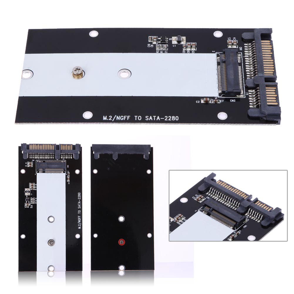 Card chuyển đổi M.2 SSD NGFF sang 2.5&quot; SATA chất lượng cao