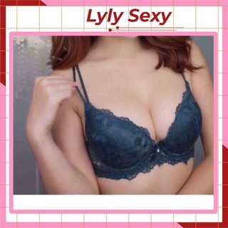 Bộ đồ lót ren nữ Lyly Bl028 đệm vừa có gọng mặc mềm và êm dễ chịu tạo phom ngực cao và đầy