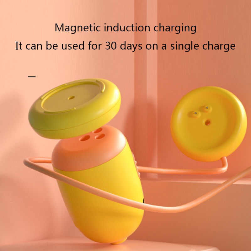 Bàn Chải Đánh Răng Tự Động 360 Độ Bằng Silicon Họa Tiết Hoạt Hình Dễ Thương Cho Bé