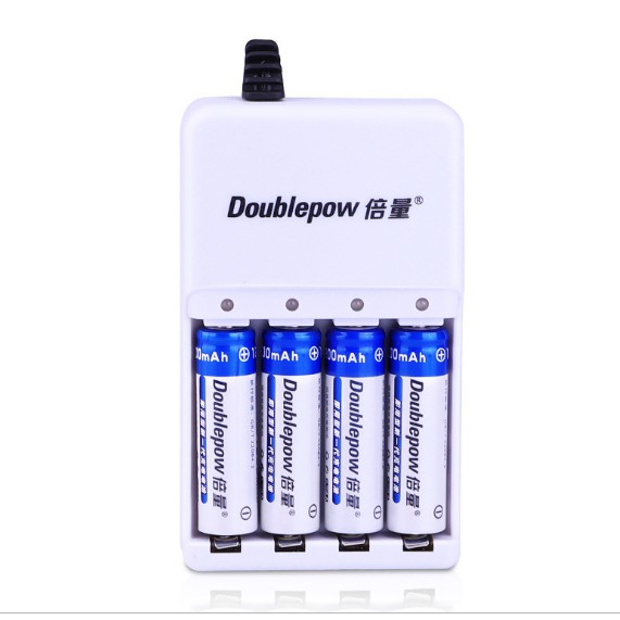 Bộ Pin sạc 4 viên AA 1200mAh Doublepow